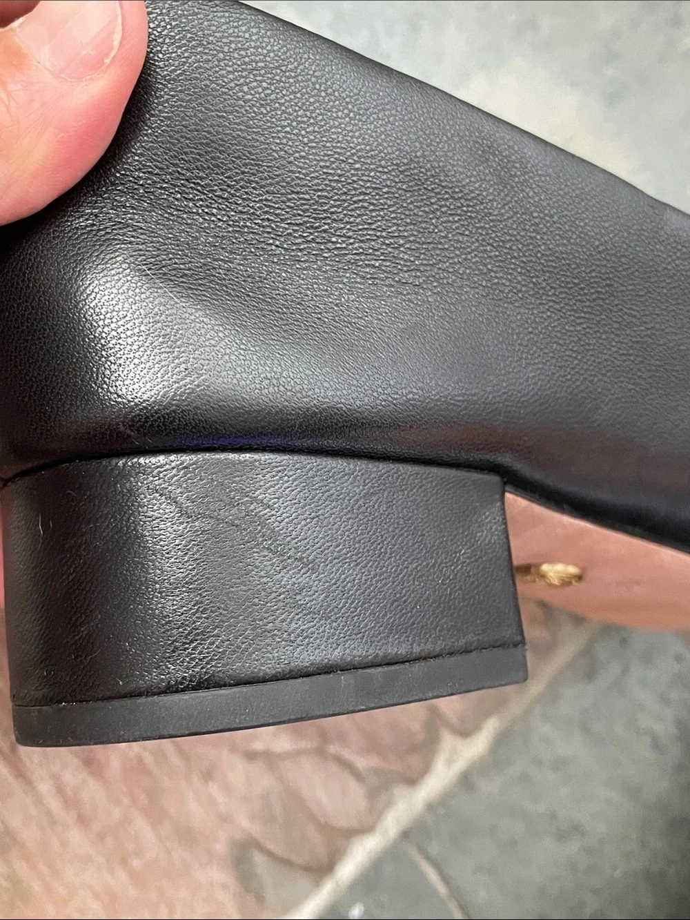 New Veronica Beard Cecile Cap Toe Loafer Black Leather Sz 9.5